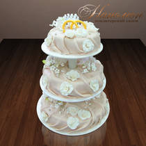 Свадебный торт №  048 С