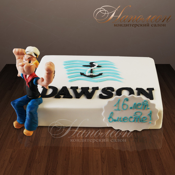 На фото Корпоративный торт Dawson № 039 K Корпоративный торт "Dawson" № 039 K