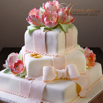 Свадебный торт "Нежность" №  188 С