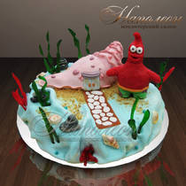 Детский торт "Счастливый Патрик" № 018 Д