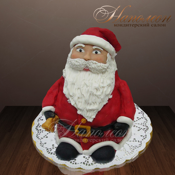 Новогодний торт "Дед Мороз"  №  011 Н