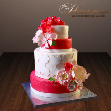 Свадебный торт на заказ №  204 С