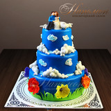 Свадебный торт На небе №  233 С