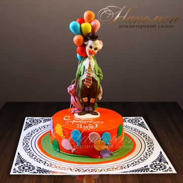 Детский торт Клоун №  340 Д