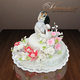 Свадебный торт лебедь №  036 С