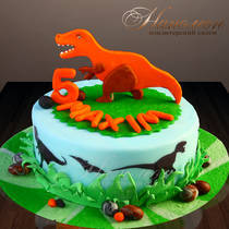 Торт с динозавром №  353 Д