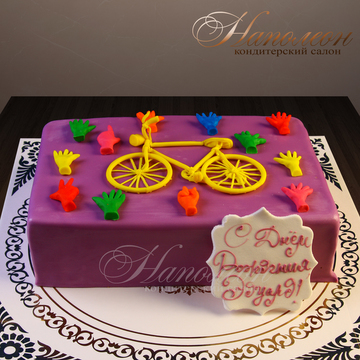 Детский торт Велосипедисту №  357 Д