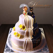 Свадебный торт Бэтмен и Невеста № 244 С