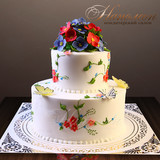 Свадебный торт № 257 С