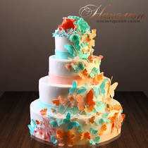 Свадебный торт № 269 С