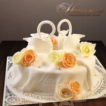 Свадебный торт  №  041 С