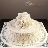 Сливочный свадебный торт № 276 С