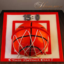 Торт баскетбольный мяч № 098 М