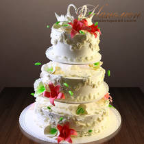 Свадебный торт № 332 С