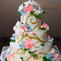 Свадебный торт № 335 С