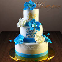 Свадебный торт № 338 С