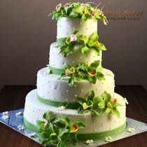 Свадебный торт № 342 С