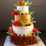 Оригинальный свадебный торт № 370 С