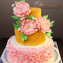 Свадебный торт № 376 С