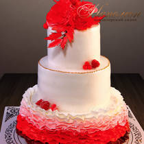 Свадебный торт № 382 С