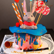 Детский торт кролик № 709 Д