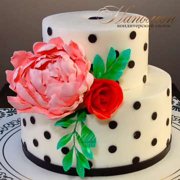 Свадебный торт № 390 С