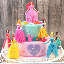 Детский торт принцессы 724 Д