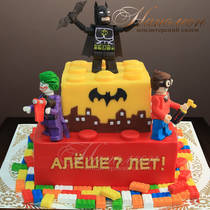 Детский торт бэтмен № 728 Д