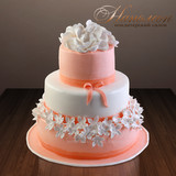 Трехъярусный свадебный торт №  013 С