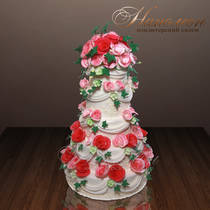 Свадебный торт №  033 С