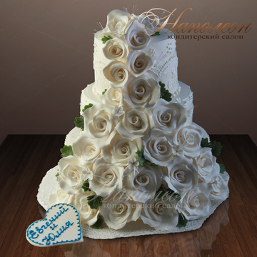 Свадебный торт №  129 С
