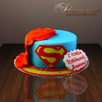 Детский торт "СуперМэн" № 164 Д