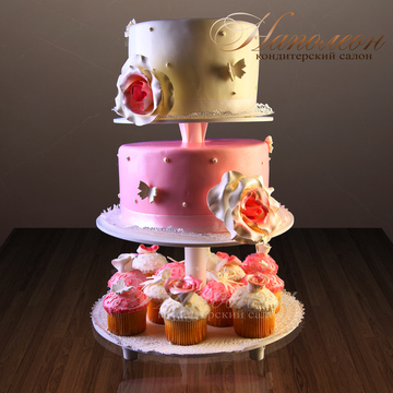 Свадебный торт №  138 С