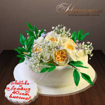 Свадебный торт № 152 С